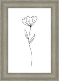 Minimalist Flower White