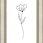 Minimalist Flower White