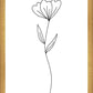 Minimalist Flower White