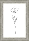 Minimalist Flower White