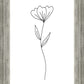 Minimalist Flower White
