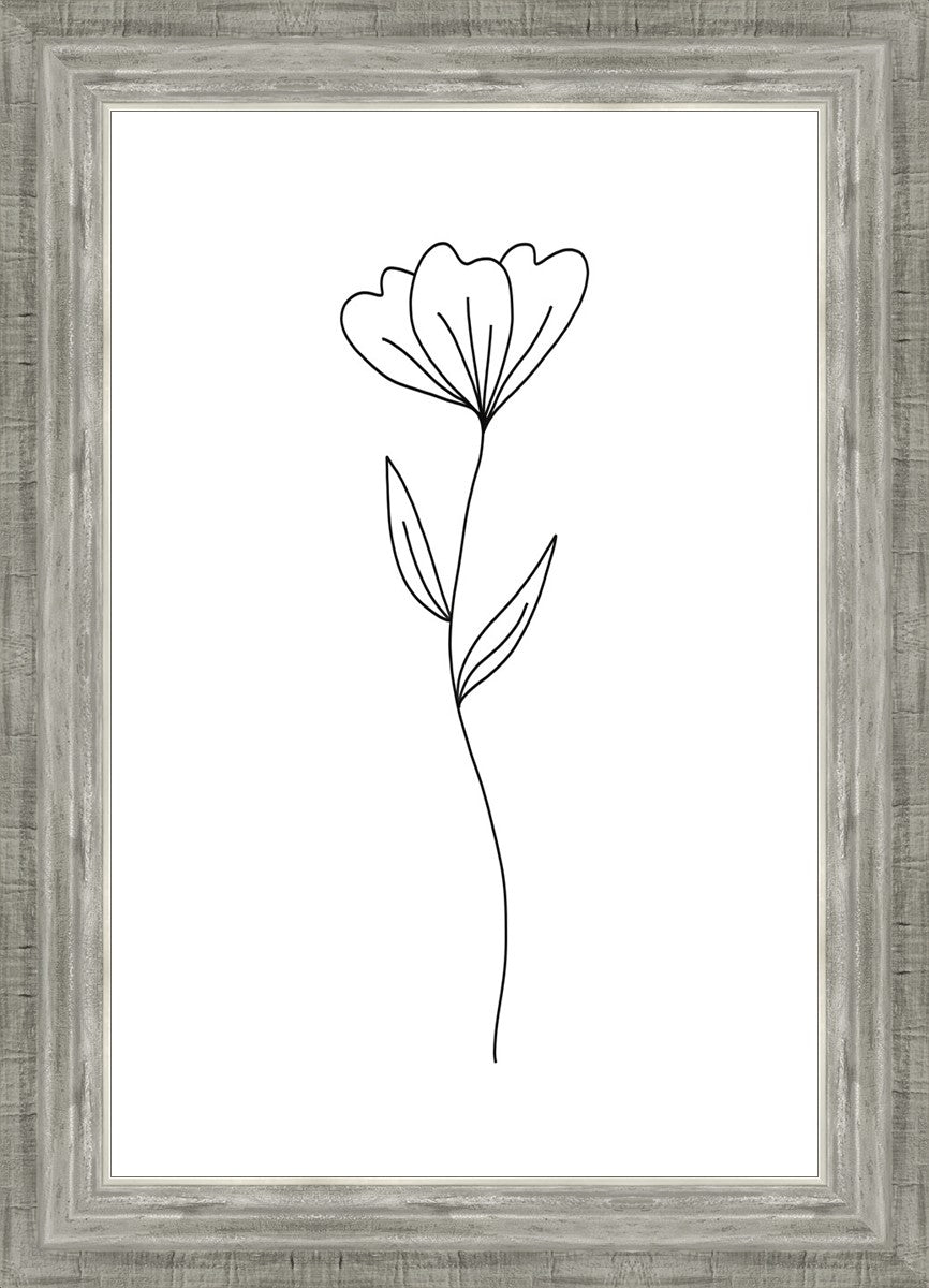 Minimalist Flower White