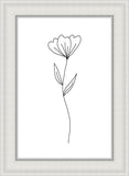 Minimalist Flower White