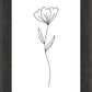 Minimalist Flower White