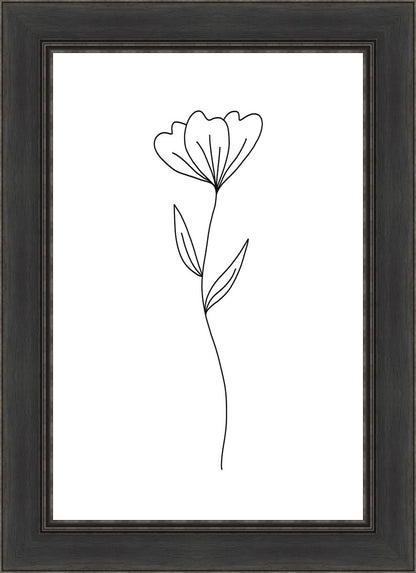 Minimalist Flower White