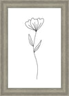 Minimalist Flower White