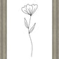 Minimalist Flower White