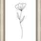 Minimalist Flower White