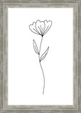 Minimalist Flower White