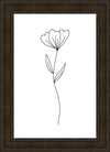 Minimalist Flower White