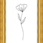 Minimalist Flower White