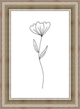 Minimalist Flower White