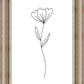 Minimalist Flower White