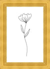 Minimalist Flower White