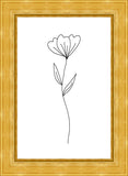 Minimalist Flower White