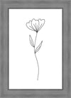 Minimalist Flower White