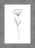 Minimalist Flower White