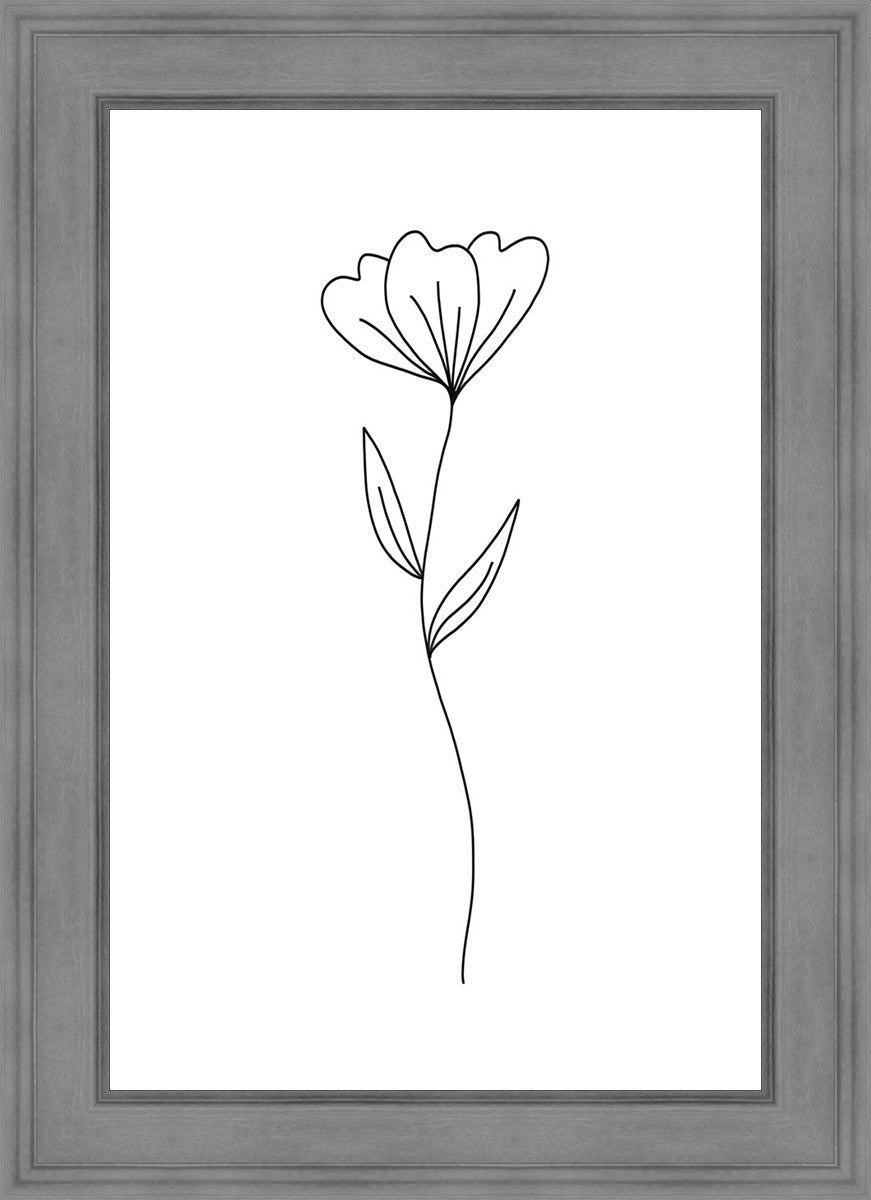 Minimalist Flower White