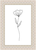 Minimalist Flower White