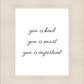 You is Kind