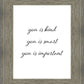 You is Kind