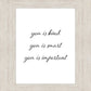 You is Kind