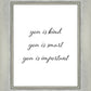 You is Kind