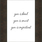 You is Kind