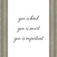 You is Kind