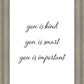 You is Kind