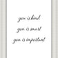 You is Kind