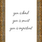 You is Kind
