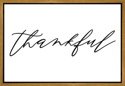 Thankful Gallery Wrap