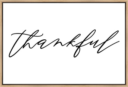 Thankful Gallery Wrap