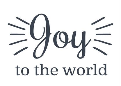 Joy to The World