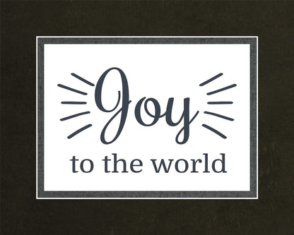 Joy to The World