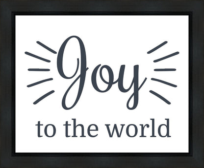 Joy to The World Gallery Wrap