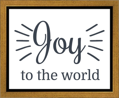 Joy to The World Gallery Wrap