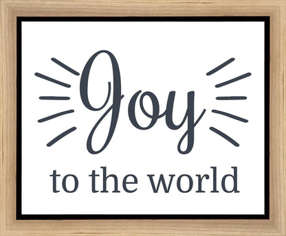 Joy to The World Gallery Wrap