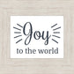 Joy to The World