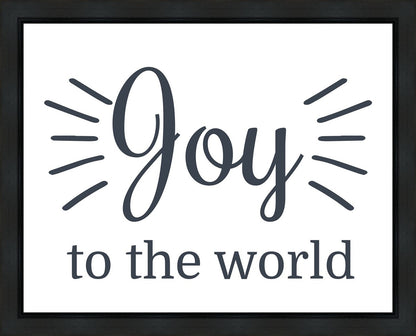 Joy to The World Gallery Wrap