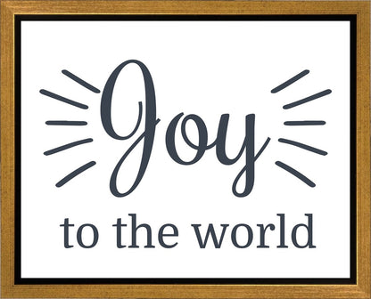 Joy to The World Gallery Wrap