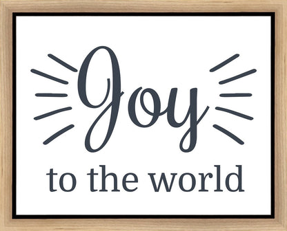 Joy to The World Gallery Wrap