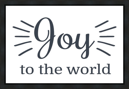 Joy to The World Gallery Wrap