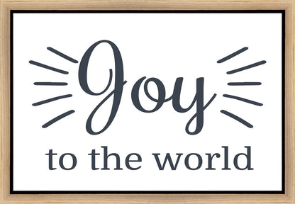 Joy to The World Gallery Wrap