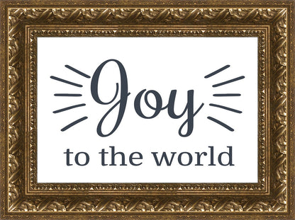 Joy to The World