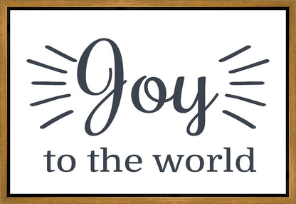 Joy to The World Gallery Wrap