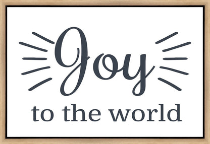 Joy to The World Gallery Wrap