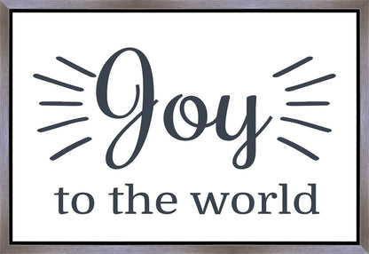 Joy to The World Gallery Wrap