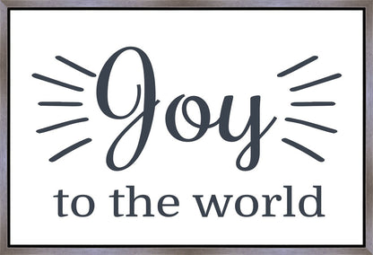 Joy to The World Gallery Wrap